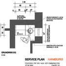 Grundriss Teekche (Pantry)