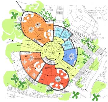 Roby Club, Grundriss EG