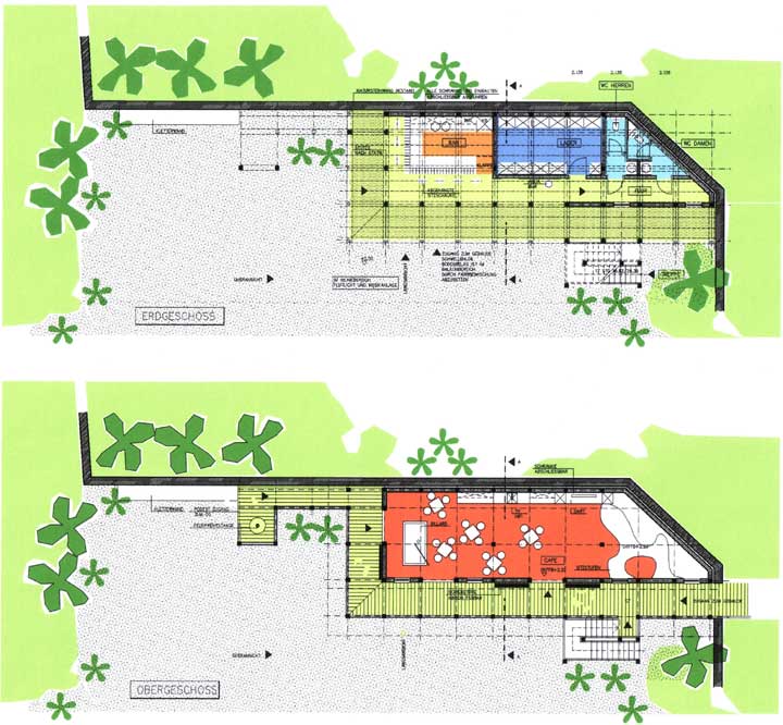 Young Center Inline Area, Grundrisse